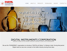 Tablet Screenshot of digitalinstruments.net